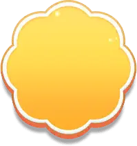 Yellow Cloud Pattern - gradient color - Free PNG