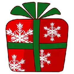 Christmas Gift Box - gift - snowflake - Transparent Layer PNG