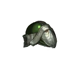 Green Helmet - metal - Transparent Background PNG