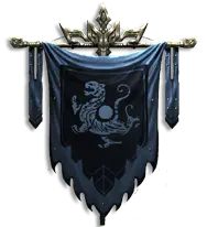 Lion Flag - decoration - Transparent Layer PNG