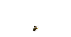 Monkey - gold - Transparent Background PNG