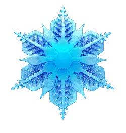 Snowflake - natural phenomenon - symmetrical - High Resolution PNG