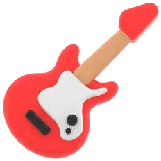 Red Guitar - toy - Transparent Layer PNG