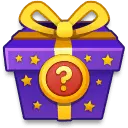 Mystery Gift Box - ribbon - PNG
