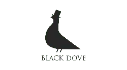 Black Dove - minimalist - Free PNG