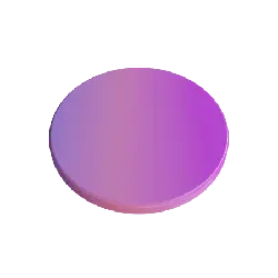 Gradient Purple Disc - gradient color - Lossless PNG