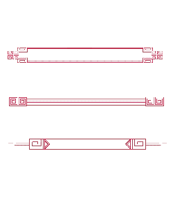 Pink Geometric Decorative Lines - pink - Free PNG