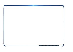 Blue Glowing Screen - High Resolution PNG