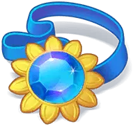 Blue Gemstone Flower Necklace - jewellery - Free PNG
