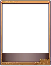Gold Photo Frame - retro - Lossless PNG