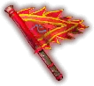 Flaming Sword - weapon - metal - Lossless PNG