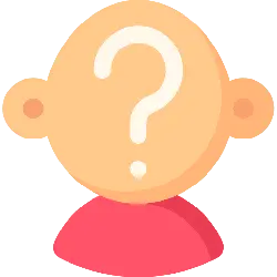 Cartoon Character with Question Mark - question mark - Free PNG