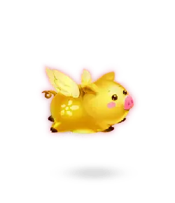 Flying Pig - No Background PNG