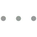 Three Gray Dots - design element - Lossless PNG
