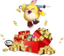 Yellow Chicken - game character - Free Download PNG