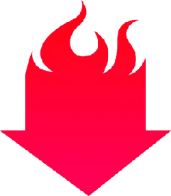 Flame Arrow - flame - No Watermark PNG