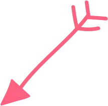 Pink Arrow - symbol - Transparent Layer PNG