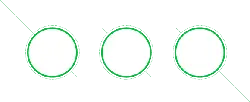 Green Circles - simple style - PNG Images