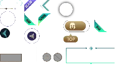 Colorful Button Design Elements - icon - Lossless PNG