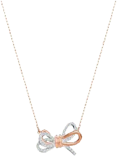 Bow Tie Necklace - necklace - Free PNG
