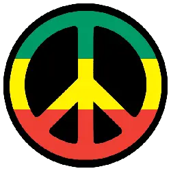 Peace Symbol - color - Transparent Layer PNG