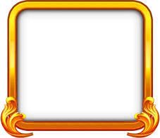 Golden Frame - No Background PNG