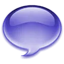 Purple Dialog Icon - interaction - Free PNG