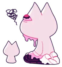 Pink Owl - animal - High Resolution PNG