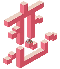 Pixel Art Work - pink - No Watermark PNG