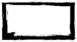 Black Rectangle Frame - frame - art - Transparent Background PNG