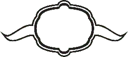 Horn Shape Decorative Pattern - symmetrical - No Background PNG