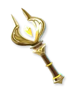Golden Winged Staff - magic - Free Download PNG