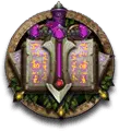 Mystic Scroll Badge - magic - High Resolution PNG
