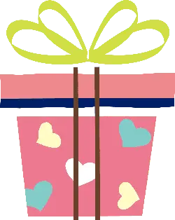 Gift Box - PNG Images - heart