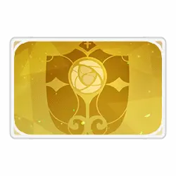 Golden Shield Emblem - pattern - Transparent Background PNG