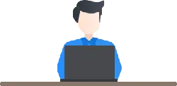 Man in Blue Shirt - business - Transparent Layer PNG