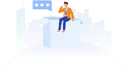 Man on the Phone - building - PNG
