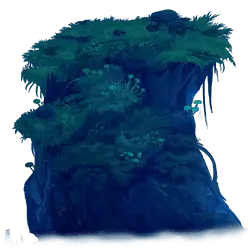 Blue Forest Landscape - blue - PNG Images