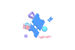Gift Box and Puzzle Pieces - gift - PNG Images
