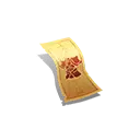 Gold Scroll - honor - reward - No Background PNG
