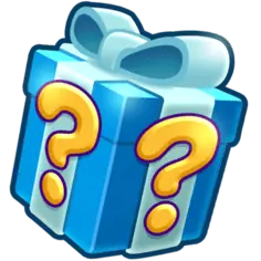 Mystery Gift Box - blue - PNG Images