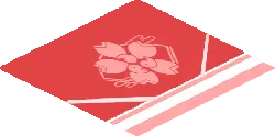 Red Flower Pattern - red - design - No Background PNG
