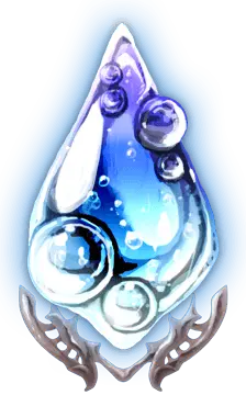 Ice Crystal Badge - magic - PNG
