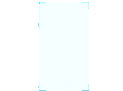 Blue Rectangle Frame - rectangle - Lossless PNG