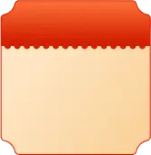 Red Sticky Note - office - PNG