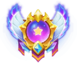Star Wing Badge - magic - Transparent Background PNG