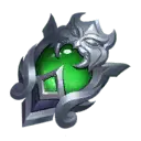 Emerald Badge - metal - No Background PNG