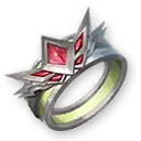 Red Gemstone Ring - gemstone - High Resolution PNG