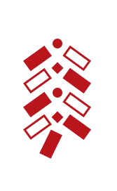 Red Geometric Pattern - simple - No Background PNG