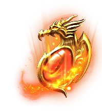 Fire Dragon Gem - gem - Transparent Background PNG